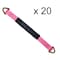 Tie 4 Safe 2" x 18" Axle Straps w/ Sleeve & D Rings, WLL: 3, 333 lbs., PK20 RT41A-18M18-PK-C-20 - alternate 1